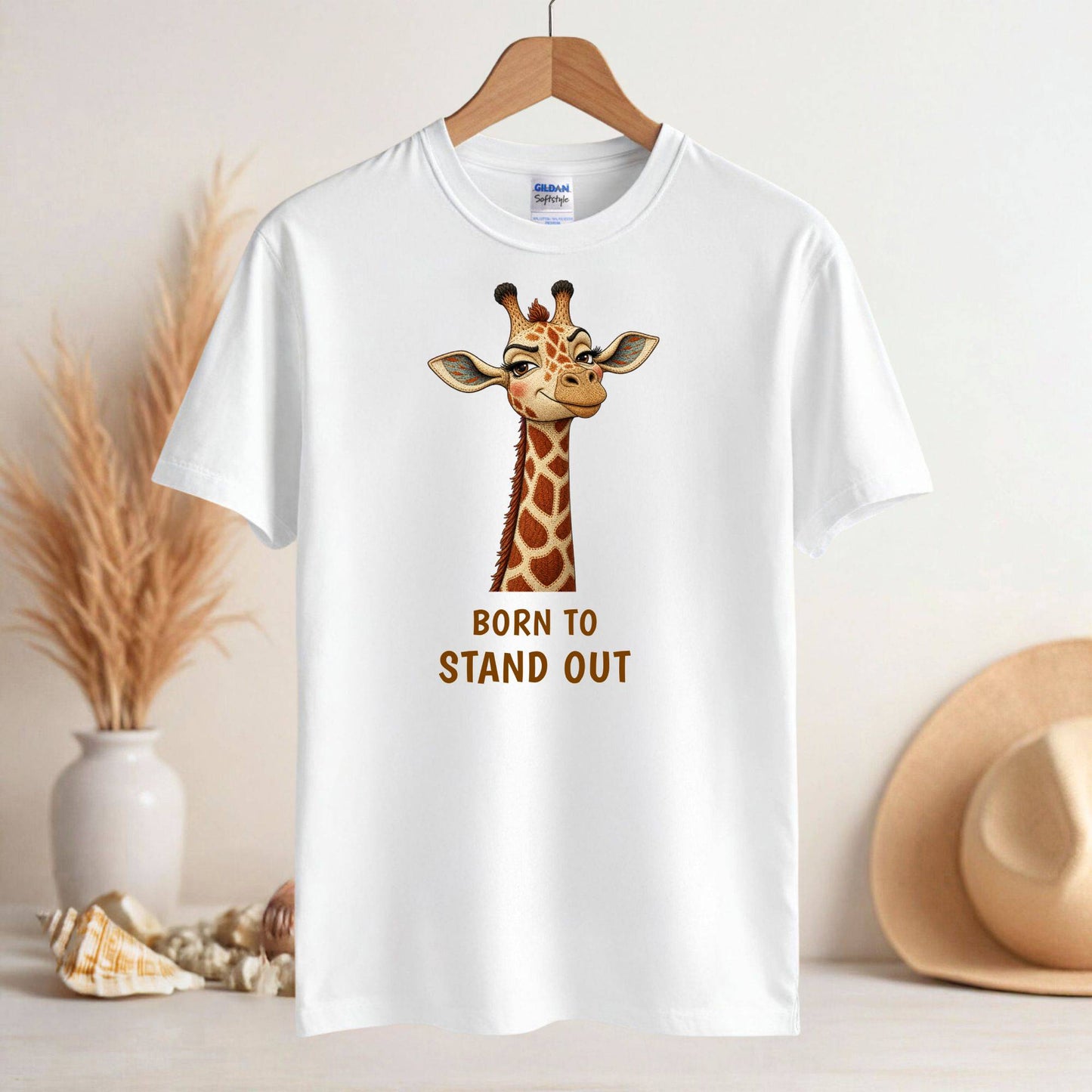 Born to Stand Out — Savannah Sass Giraffe Tee