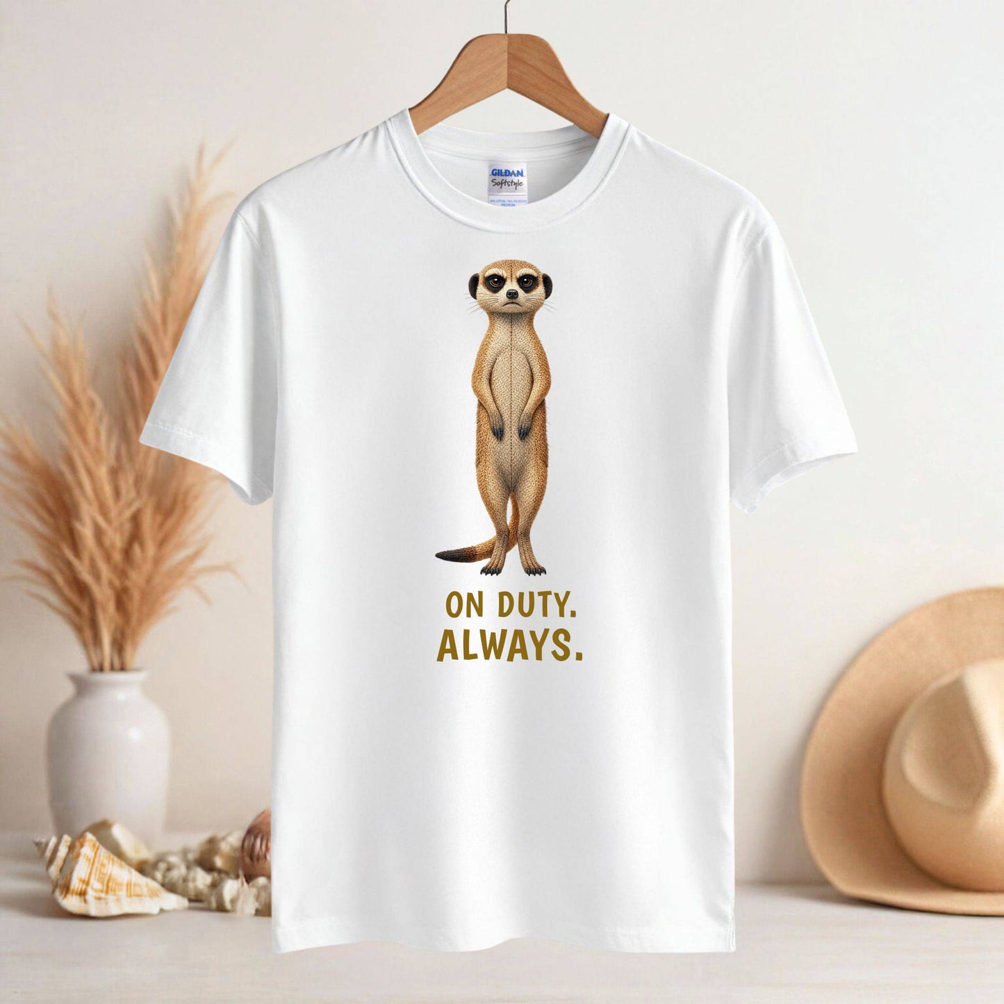 On Duty. Always. — Savannah Sass Meerkat Tee