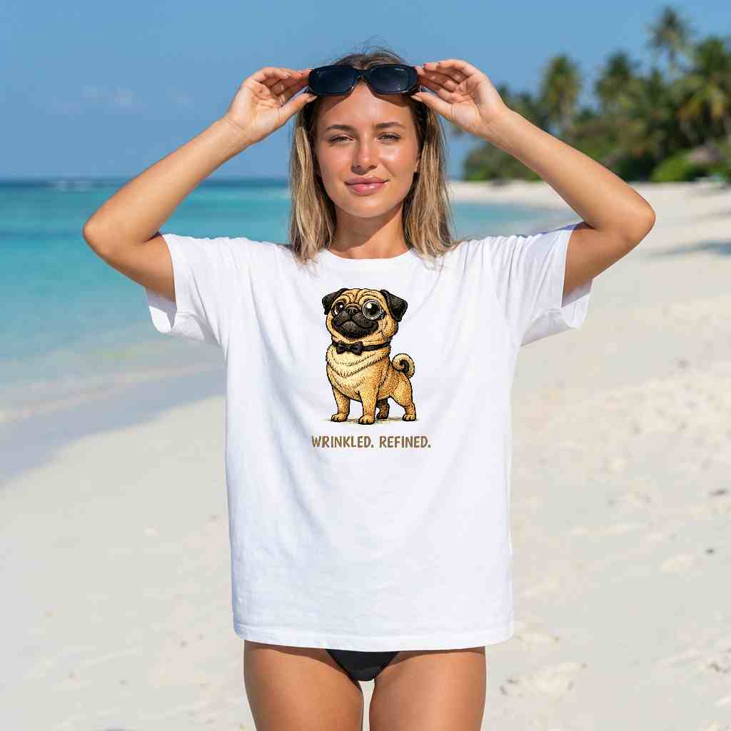 Pug T-Shirt | Fashion Dog Tee | Wild & Kind Couture Creatures