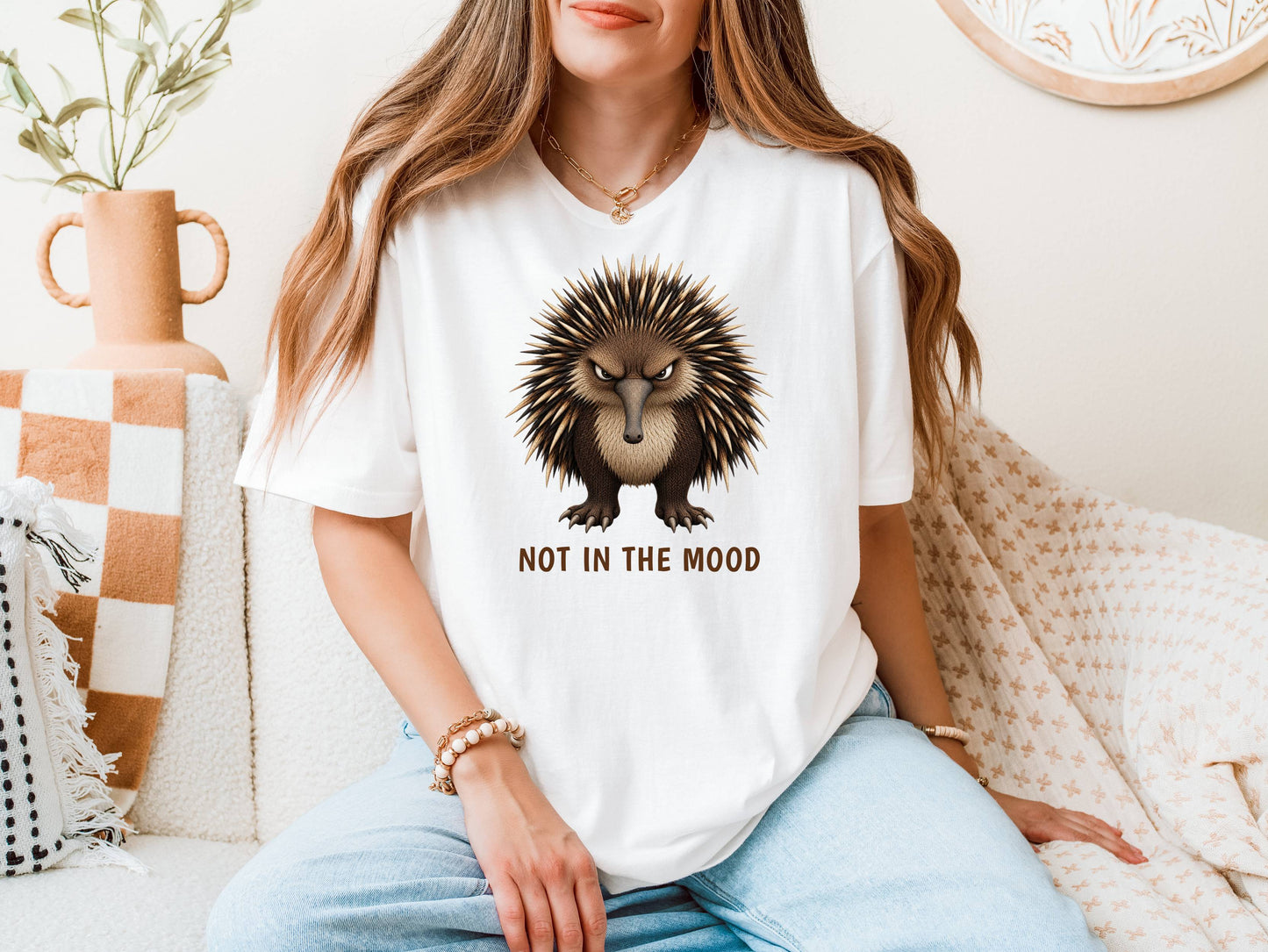 Not in the Mood — Outback Originals Echidna Tee