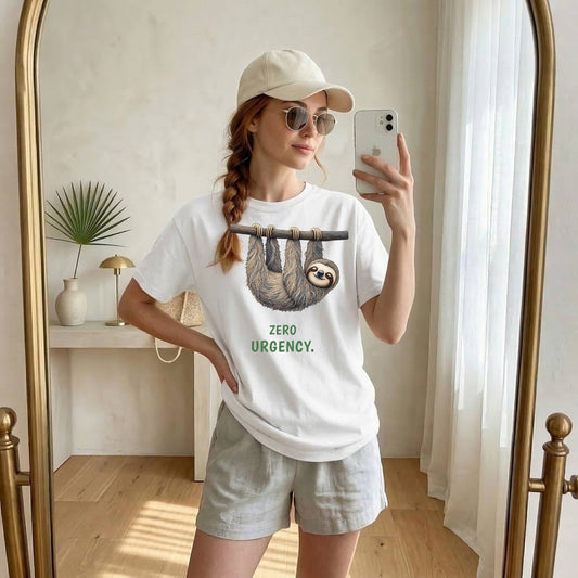 Zero Urgency — Jungle Jokers Sloth Tee