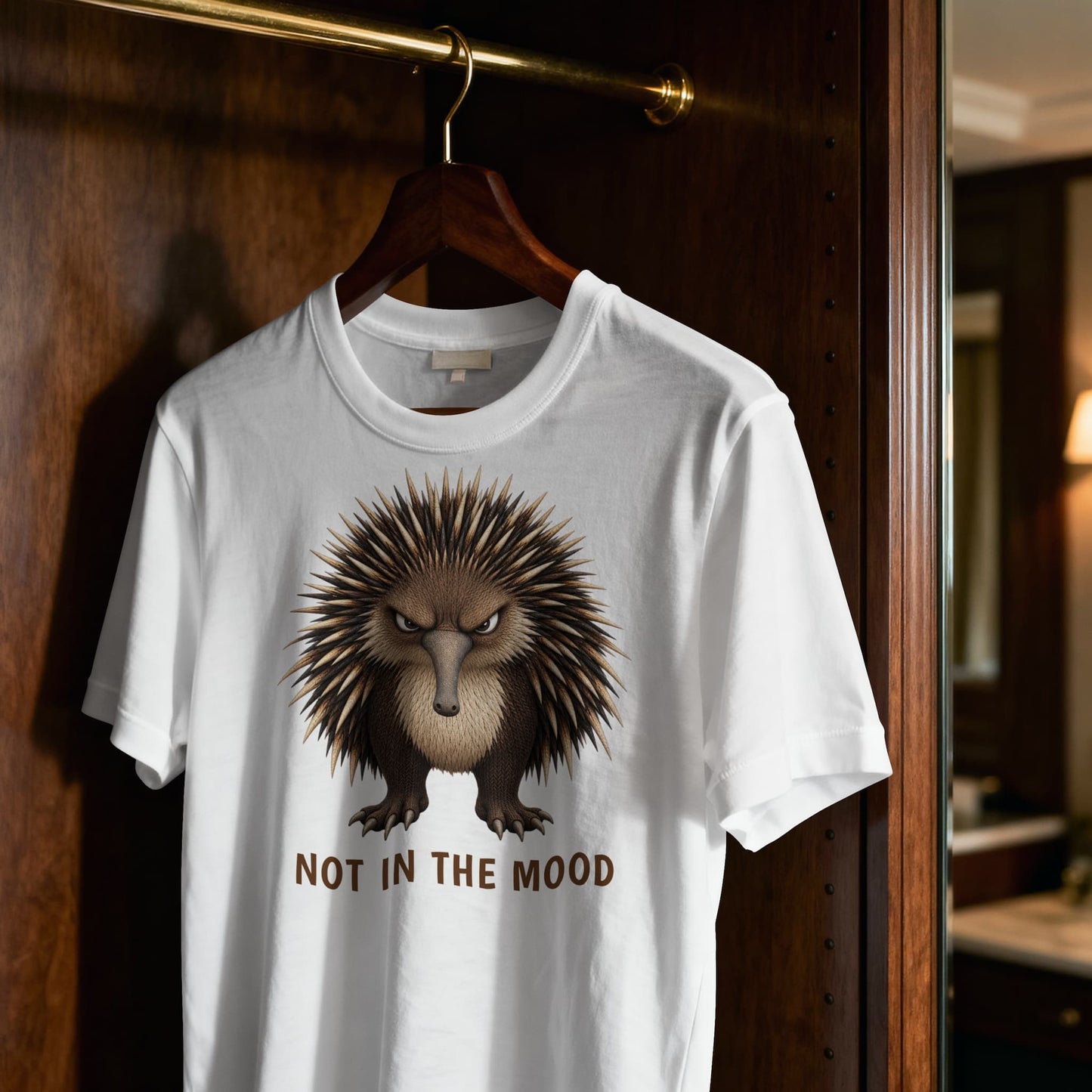 Not in the Mood — Outback Originals Echidna Tee