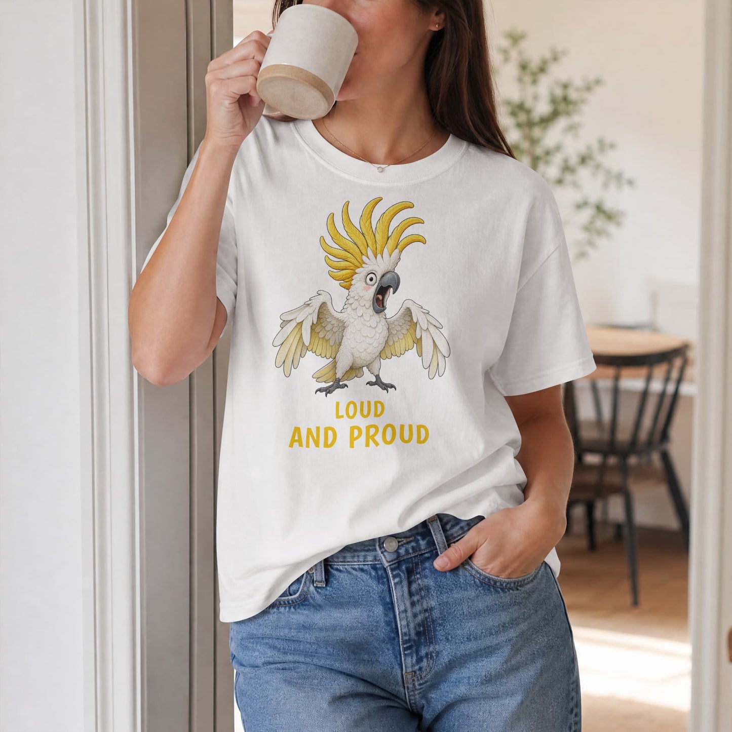 Loud and Proud — Outback Originals Cockatoo Tee